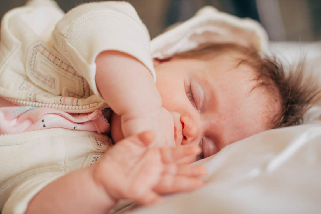 Slaaptips voor baby van 13 weken